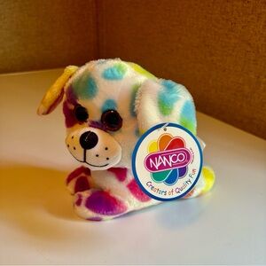 Colorful Plush Dog Toy